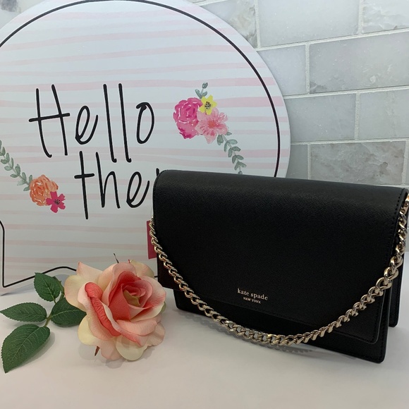 Kate Spade Handbags - Kate Spade Cameron Crossbody Convertible Black Bag